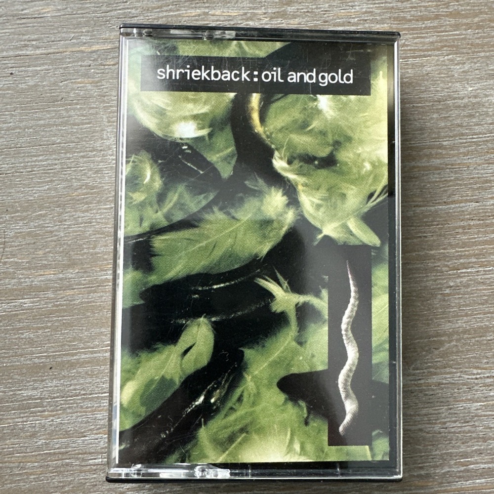 Shriekback Oil And Gold cassette‎ tape 1985 New Wave Post Punk Synth Rock